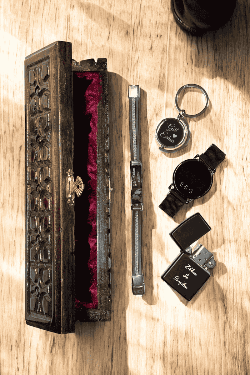 Pirinç Kutulu Erkek Seti