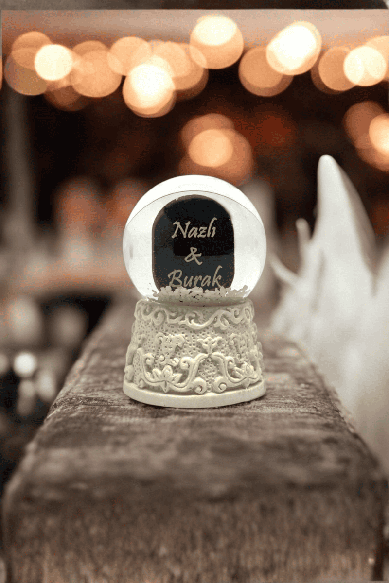 Kişiye Özel Mini Kar Küresi