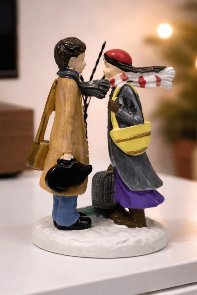 Kış masalı biblo büyük