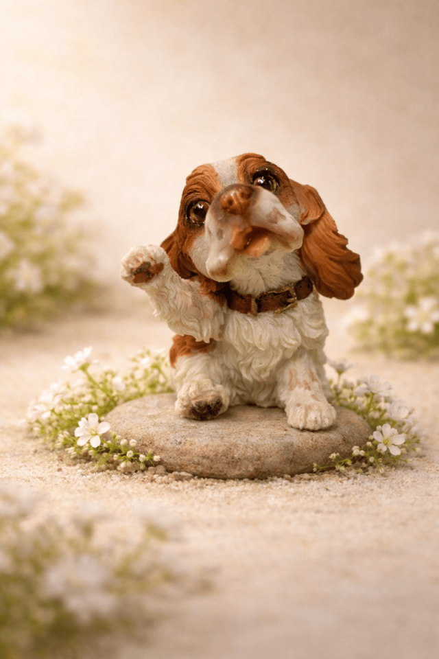 Köpek biblosu çift küçük