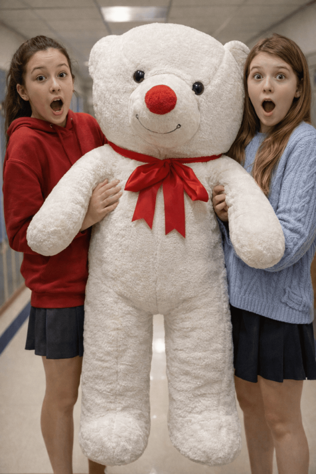 Peluş Beyaz Ayıcık Geniş (120cm)