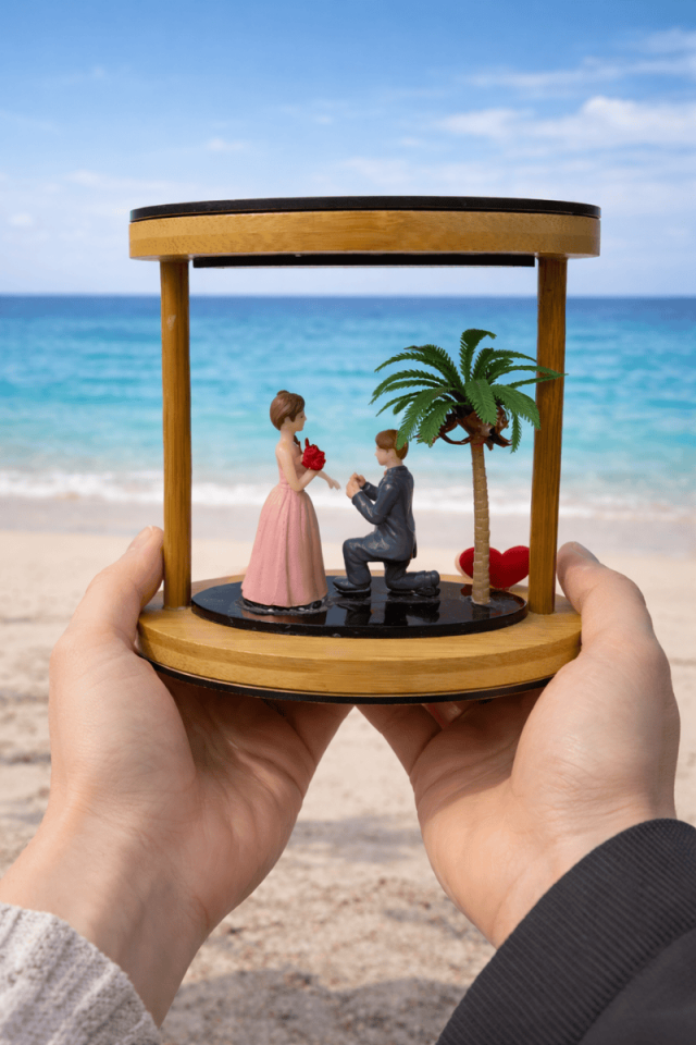 Evlilik Teklifi Temalı Tasarım