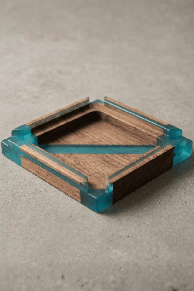 Puro Küllüğü Epoksi ve Ceviz Ağacından