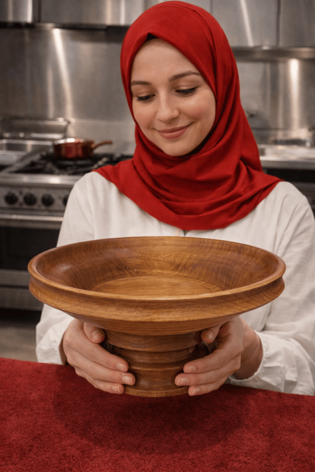 Ceviz Ağacı Tabağı