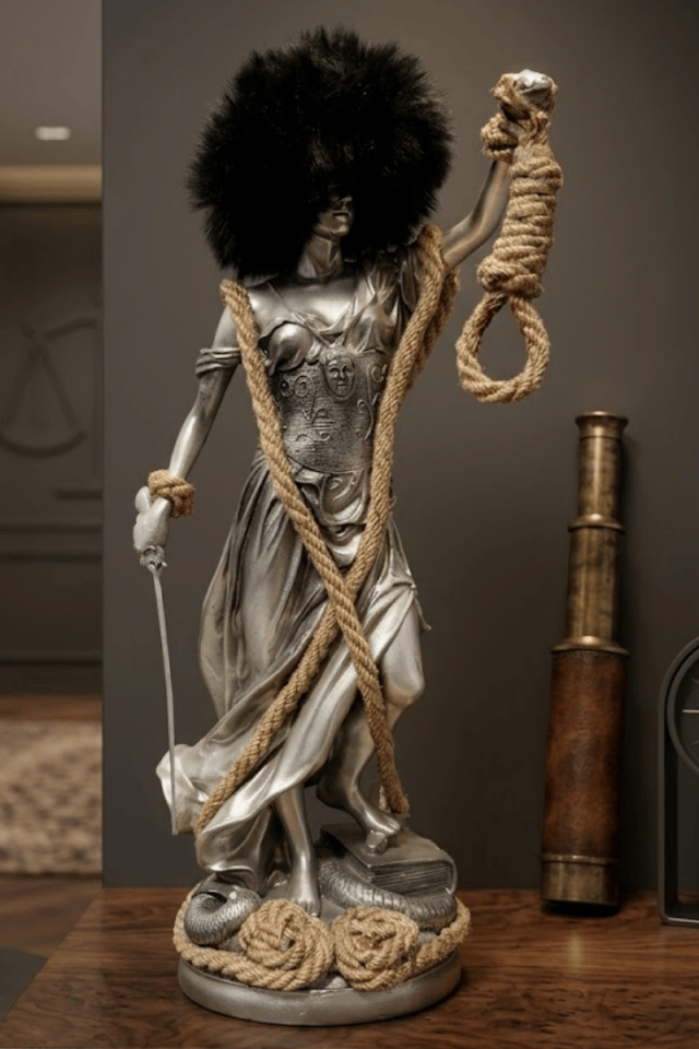 Adalet Tanrıçası Themis Modern Yorum Biblo