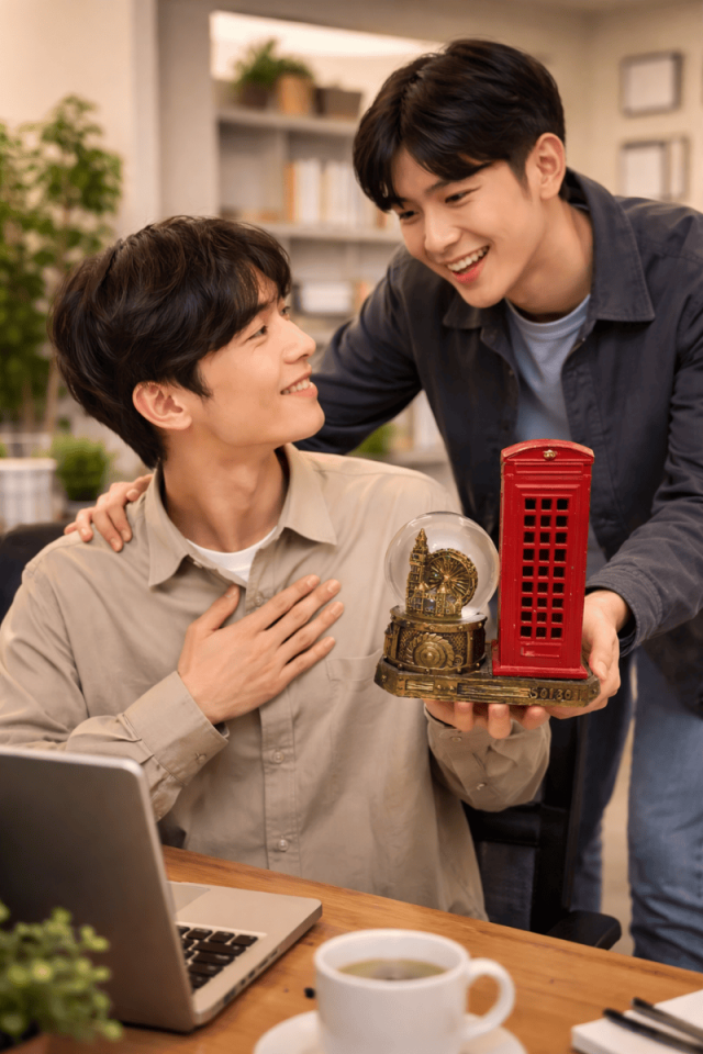 Telefon Kulübesi & Kar Küresi