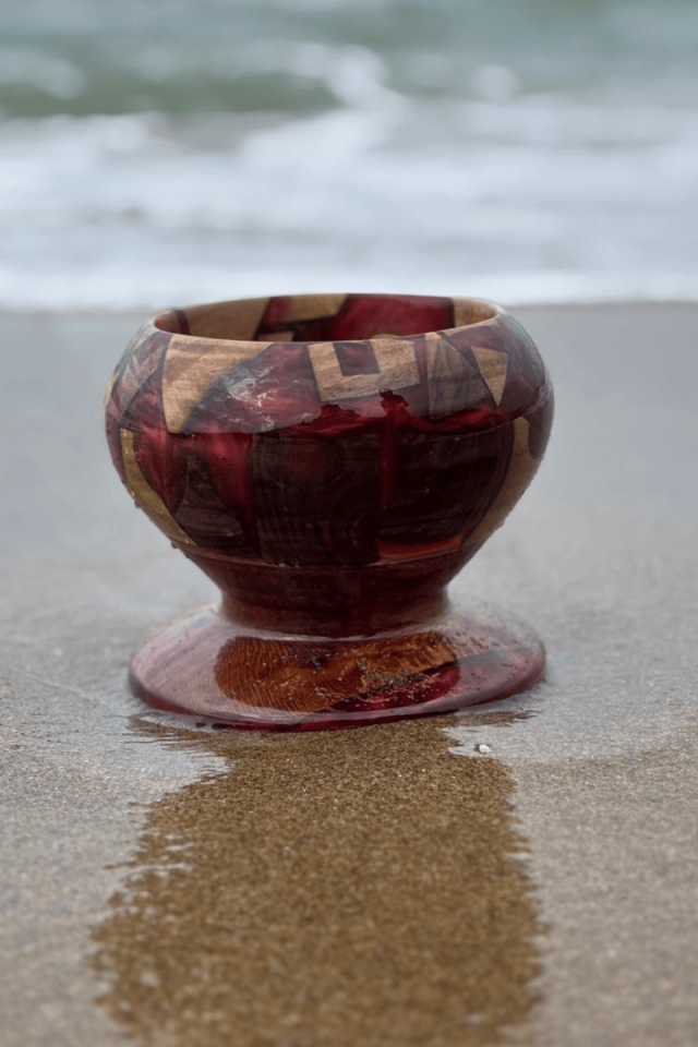 Masaüstü Dekoratif Epoksi Ahşap Obje