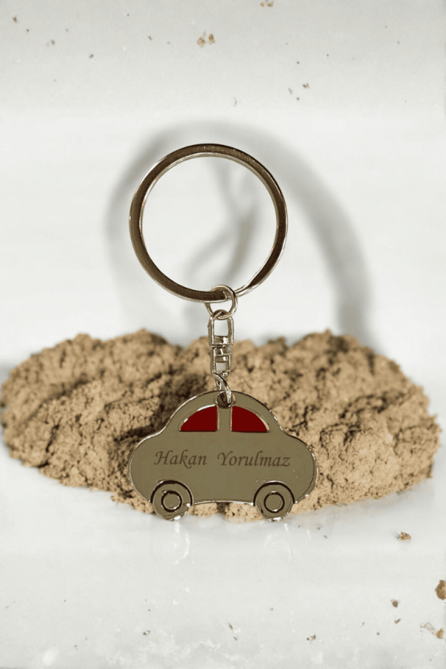Kişiye Özel Metal Araba Anahtarlık