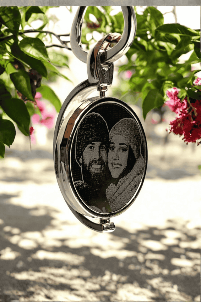 Kişiye Özel Metal Dönen Anahtarlık