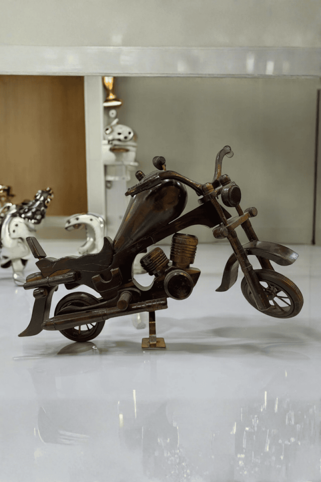 Ahşap Motosiklet Mega Boy