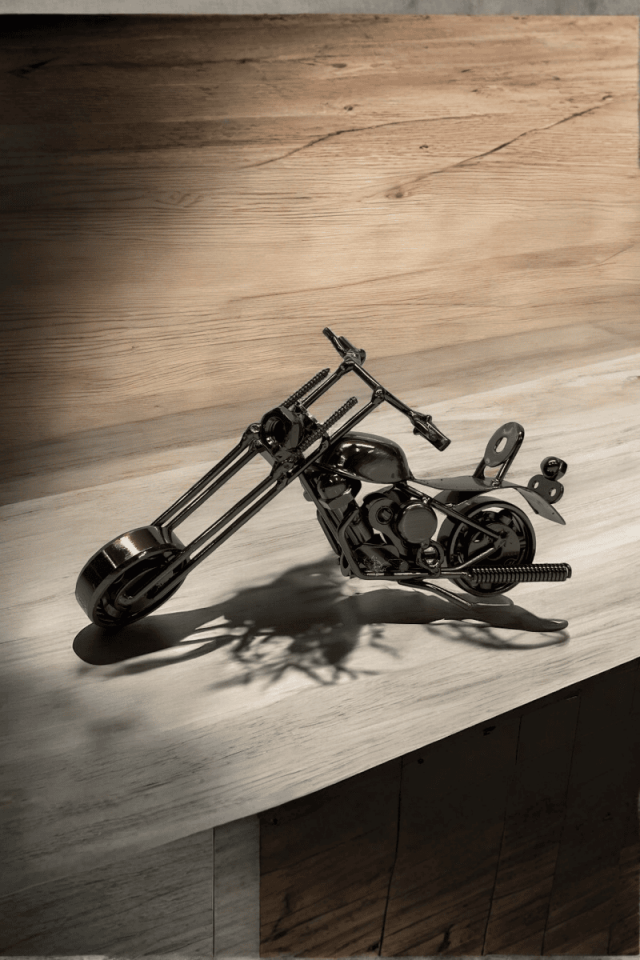 Metal Motosiklet Küçük Boy