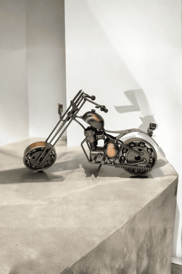 Metal Motosiklet Orta Boy