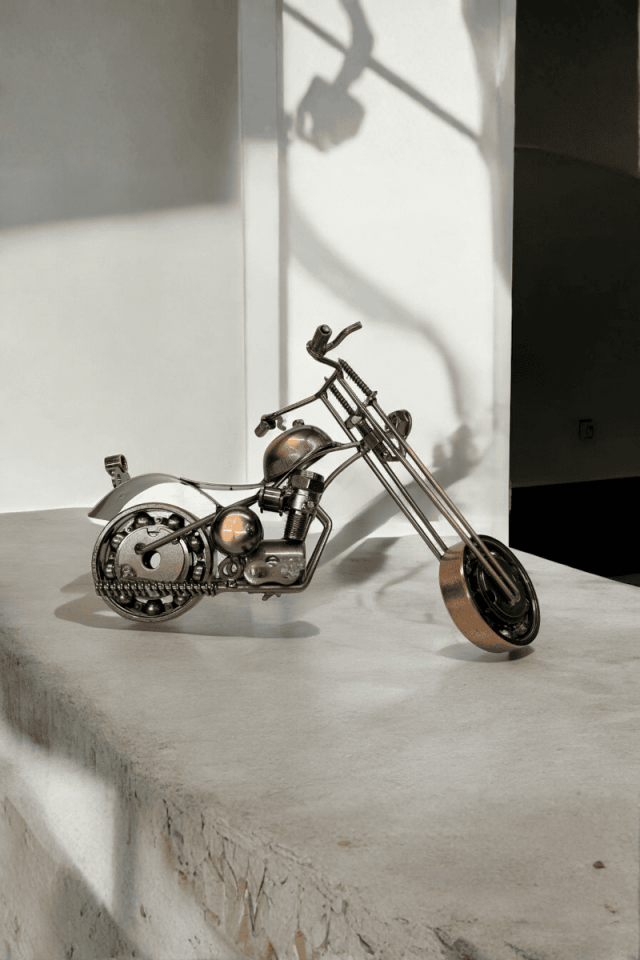 Metal Motosiklet Orta Boy