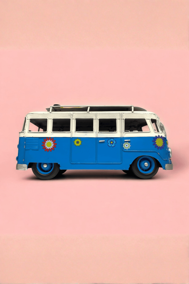 Metal Vosvos Minibüs Büyük Boy