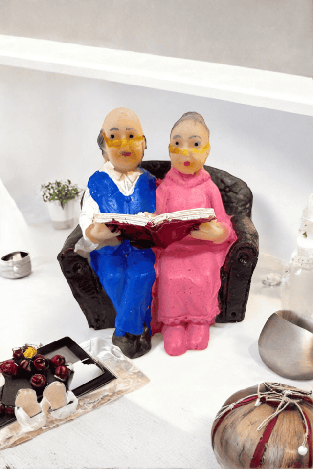 Mini Koltuklu Yaşlı Çift