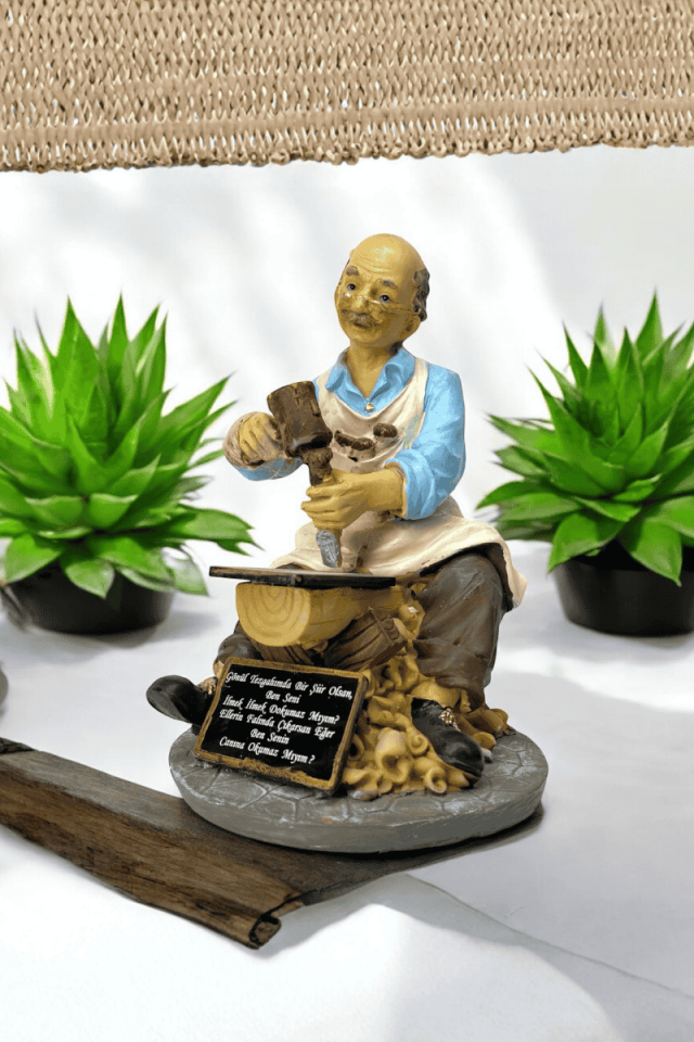 Resim İşleyen Dede Biblo Kişiye Özel