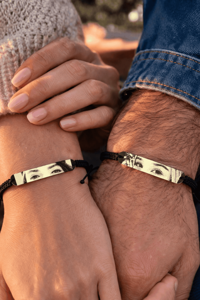 Kişiye Özel Çift Göz Bileklik