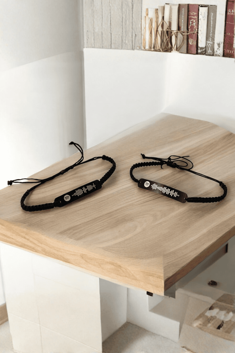 Spotify Çift İpli Çelik Bileklik