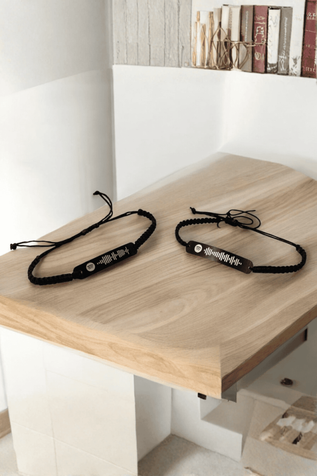 Spotify Çift İpli Çelik Bileklik