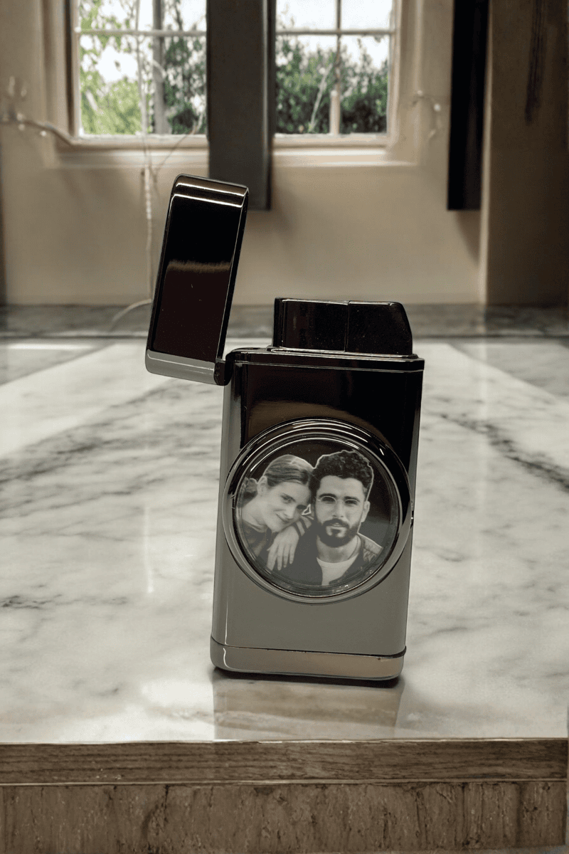 Kişiye Özel Çakmak Izgaralı ve Işıklı