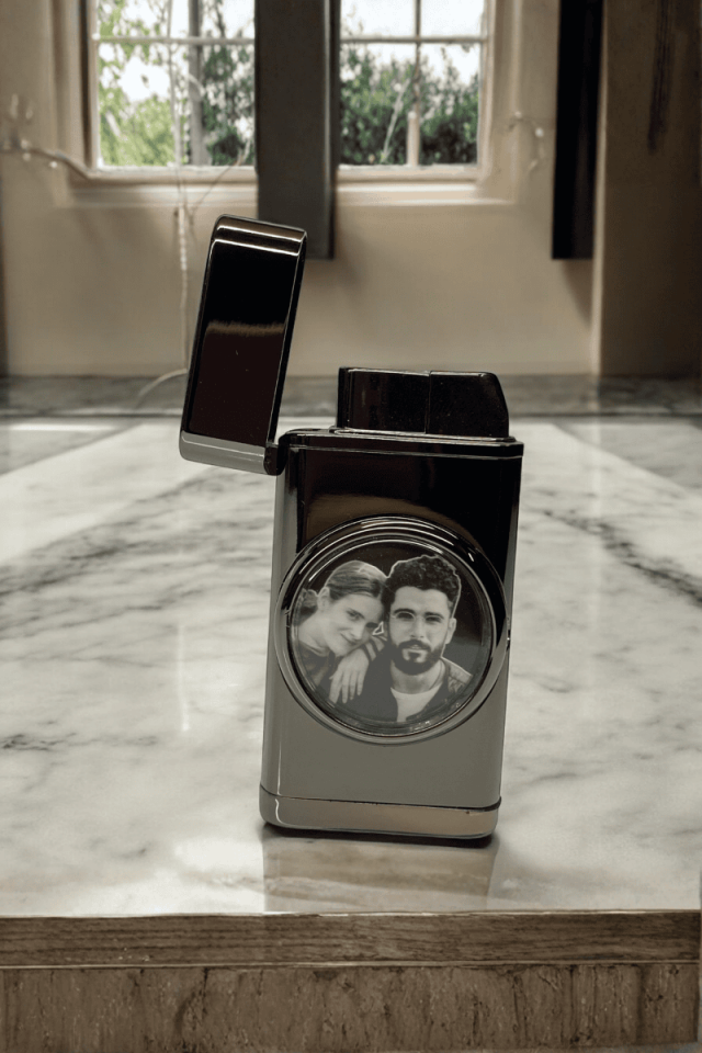 Kişiye Özel Çakmak Izgaralı ve Işıklı