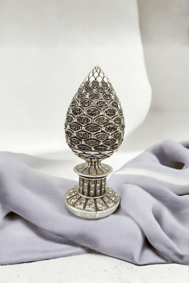 Lüks Swarovski Taşlı Esmaül Hüsna Biblo