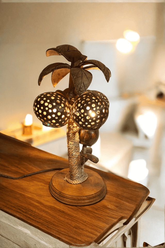 Kokonat Gece Lambası