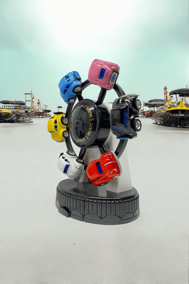 Arabalı Dönme Dolap Müzik Kutusu