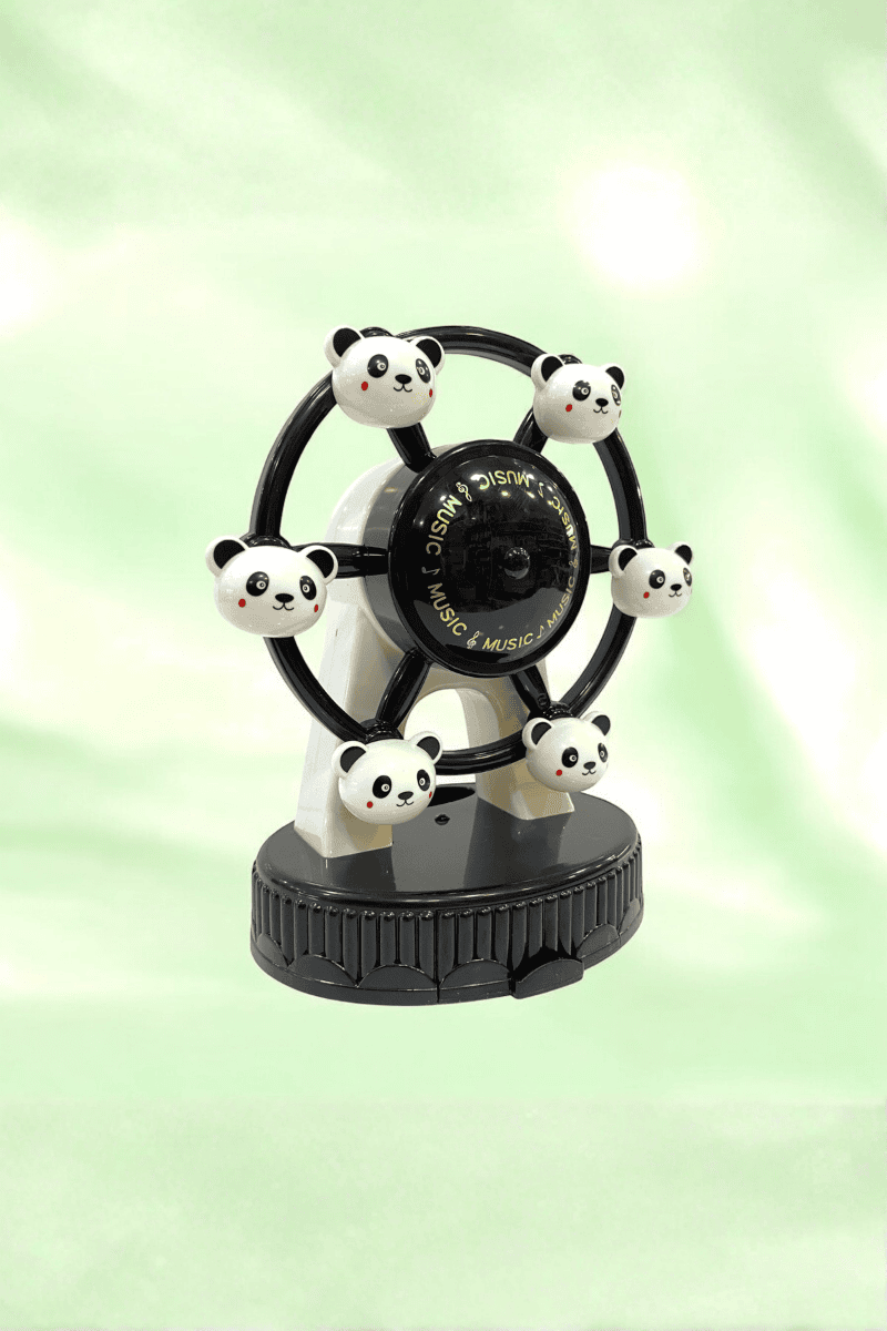 Ayıcıklı Dönme Dolap Müzik Kutusu