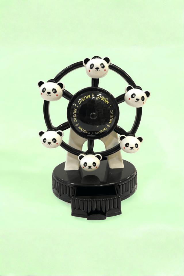 Ayıcıklı Dönme Dolap Müzik Kutusu