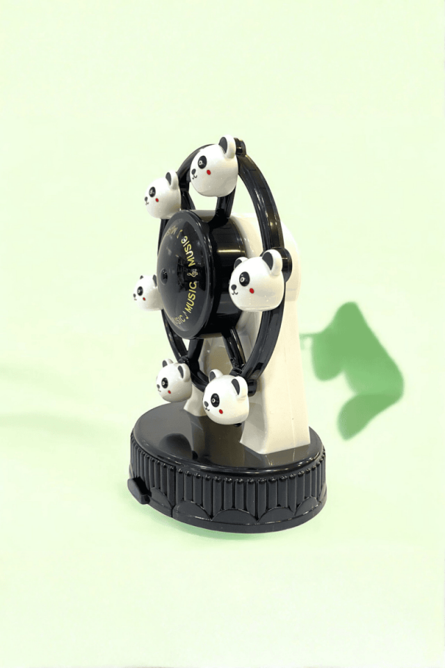 Ayıcıklı Dönme Dolap Müzik Kutusu