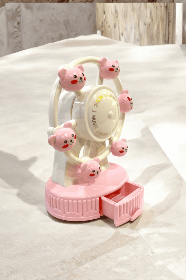 Ayıcıklı Dönme Dolap Müzik Kutusu