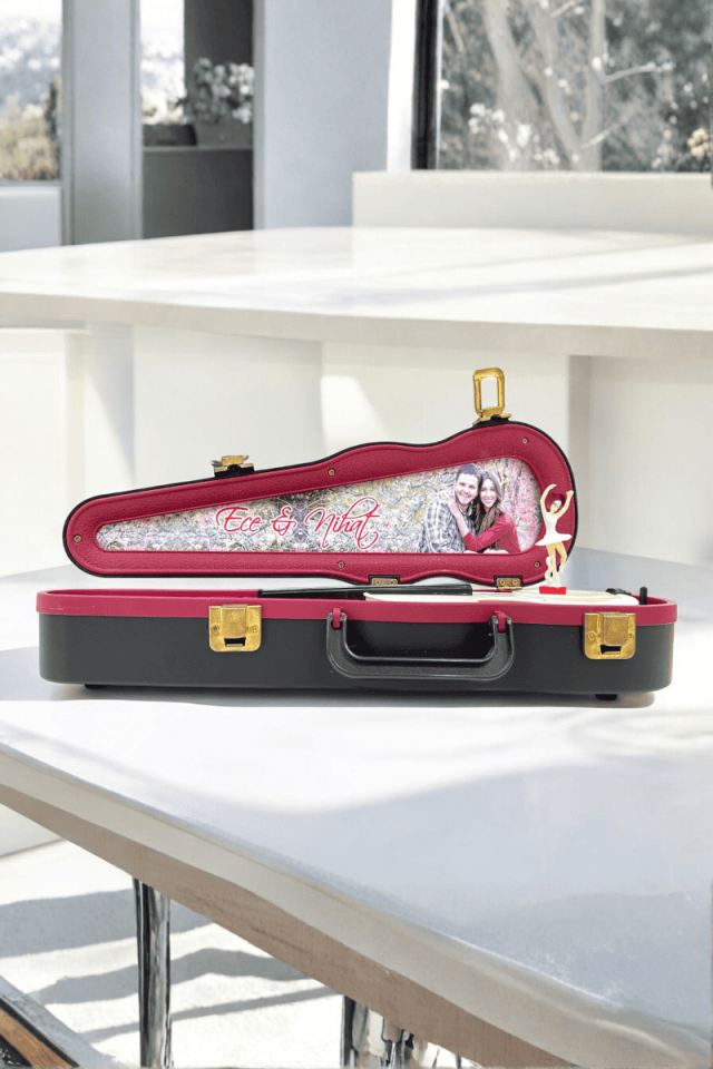 Keman Müzik Kutusu Büyük Resim