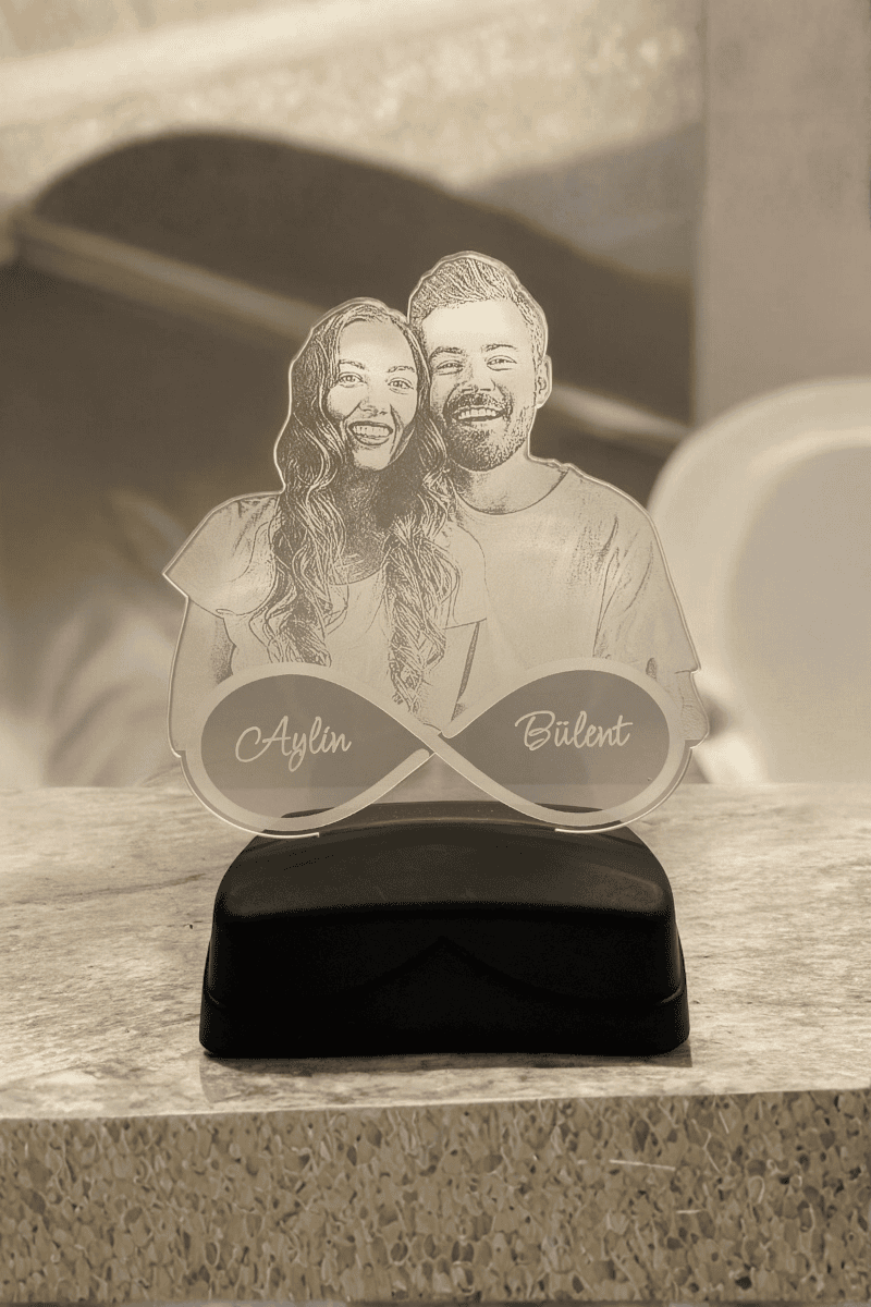 3D Gece Lambası Çizim