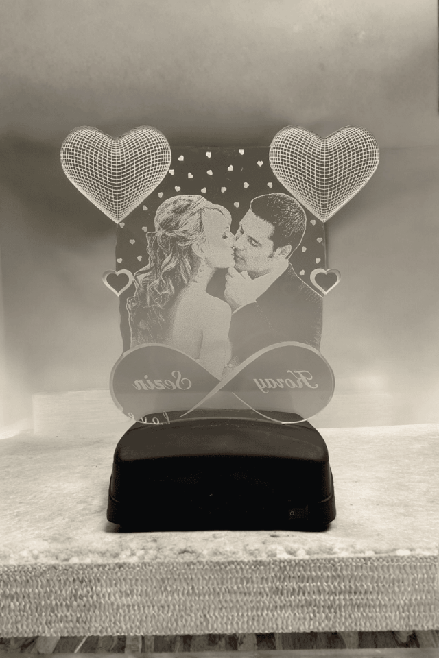 3D Gece Lambası Sonsuzluk