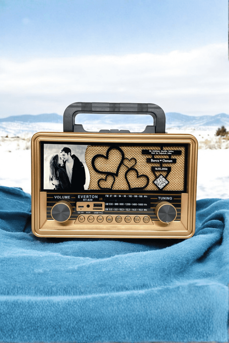 Kişiye Özel Nostalji Radyo Kalpli