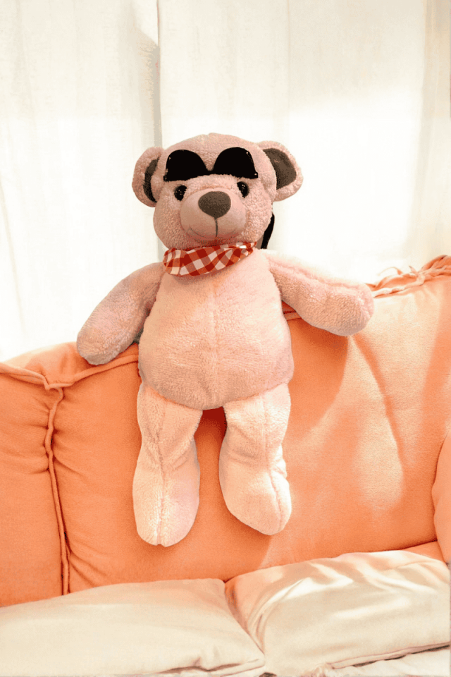 50cm Ayıcık Gözlüklü Kişiye Özel