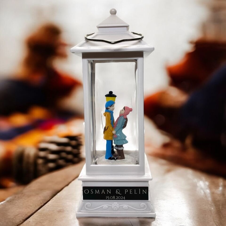 Kişiye Özel Kule Kar Küresi Büyük Boy