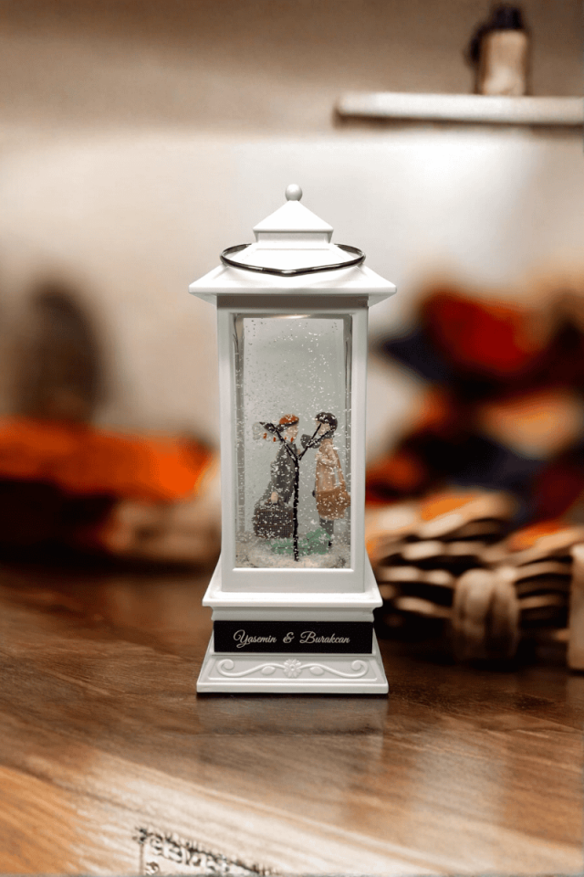 Kişiye Özel Kule Kar Küresi Büyük Boy