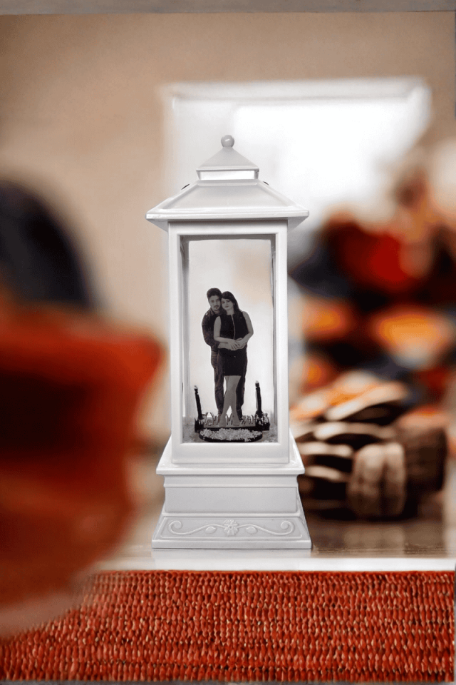 Kişiye Özel Kar Küresi Kule Büyük Boy