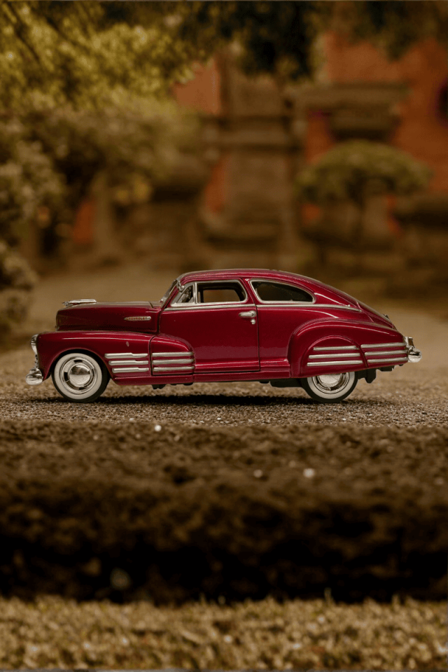 1948 Chevy Aerosedan Fleetline Klasik Model Araba