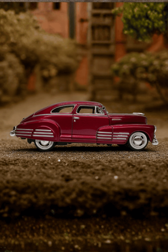 1948 Chevy Aerosedan Fleetline Klasik Model Araba