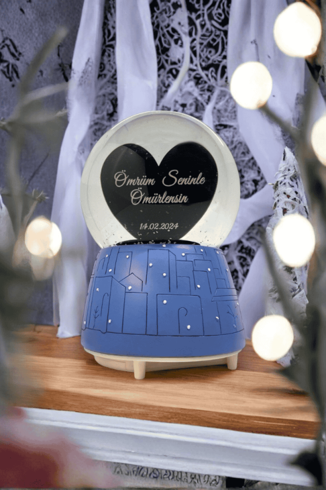 Kar Küresi Kişiye Özel Tam Otomatik