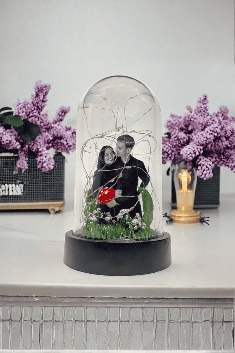 Kişiye Özel Resimli Fanus