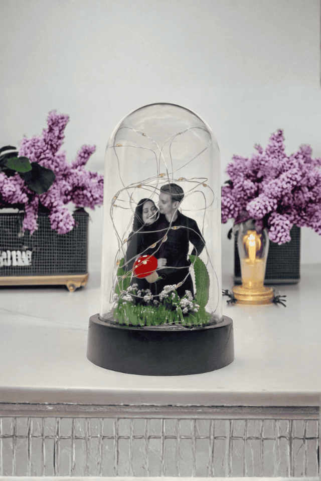 Kişiye Özel Resimli Fanus