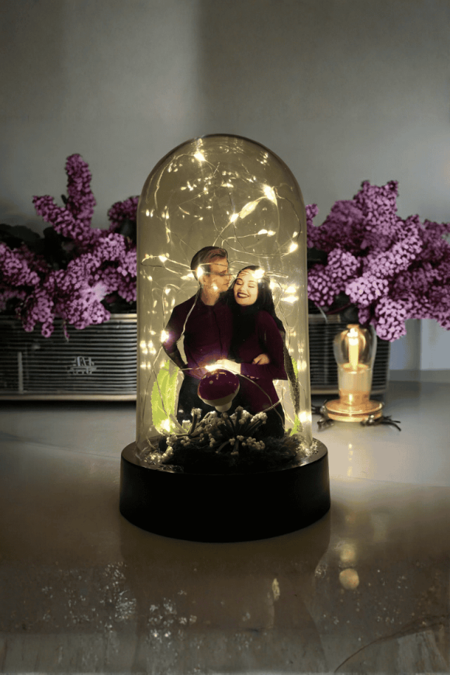 Kişiye Özel Resimli Fanus