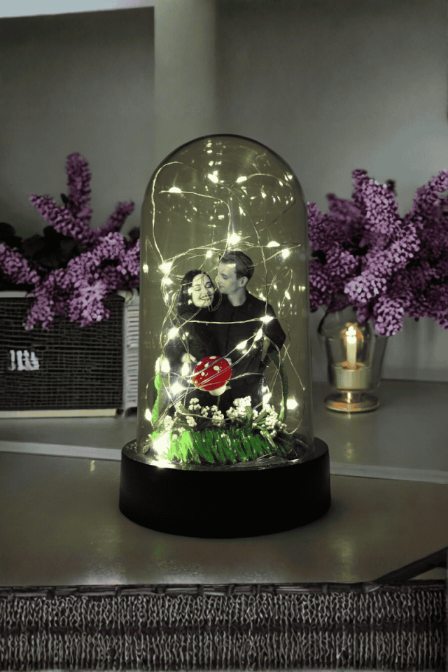 Kişiye Özel Resimli Fanus