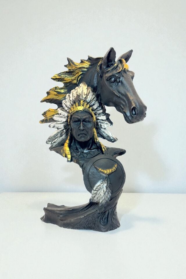 Kızılderili ve At Biblo