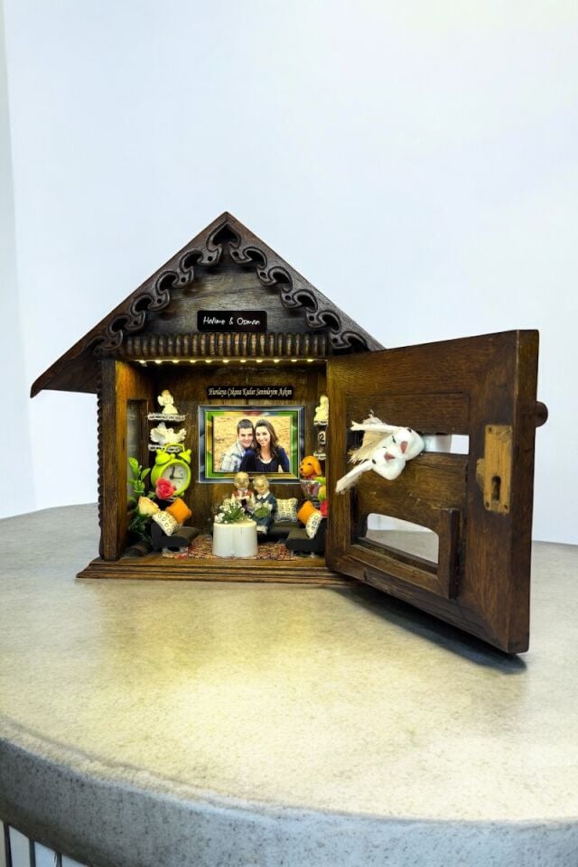 Gece Lambalı Ev Özel Tasarım