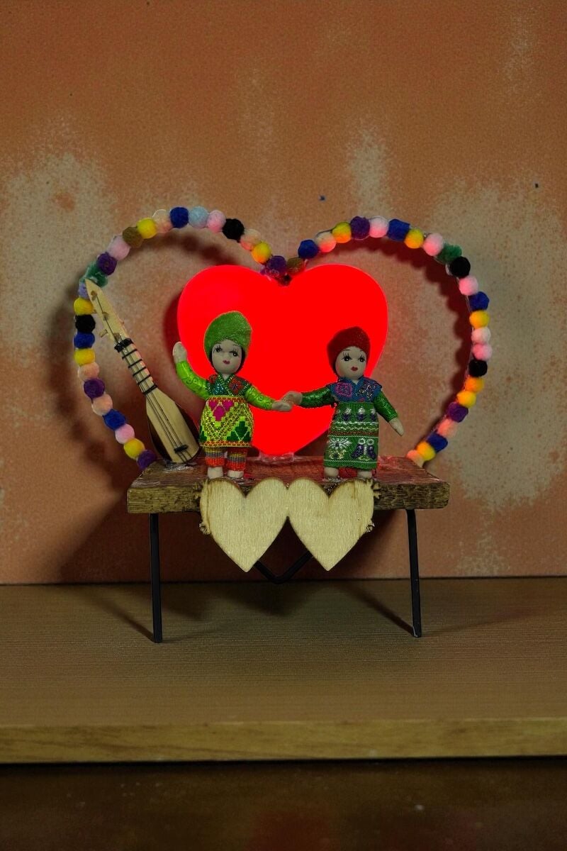 Yöresel Biblo Gece Lambası